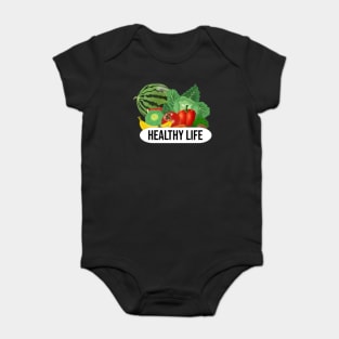 Healthy life diet Baby Bodysuit